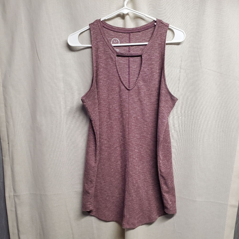 Maurices Heathered Mauve Tank Top
